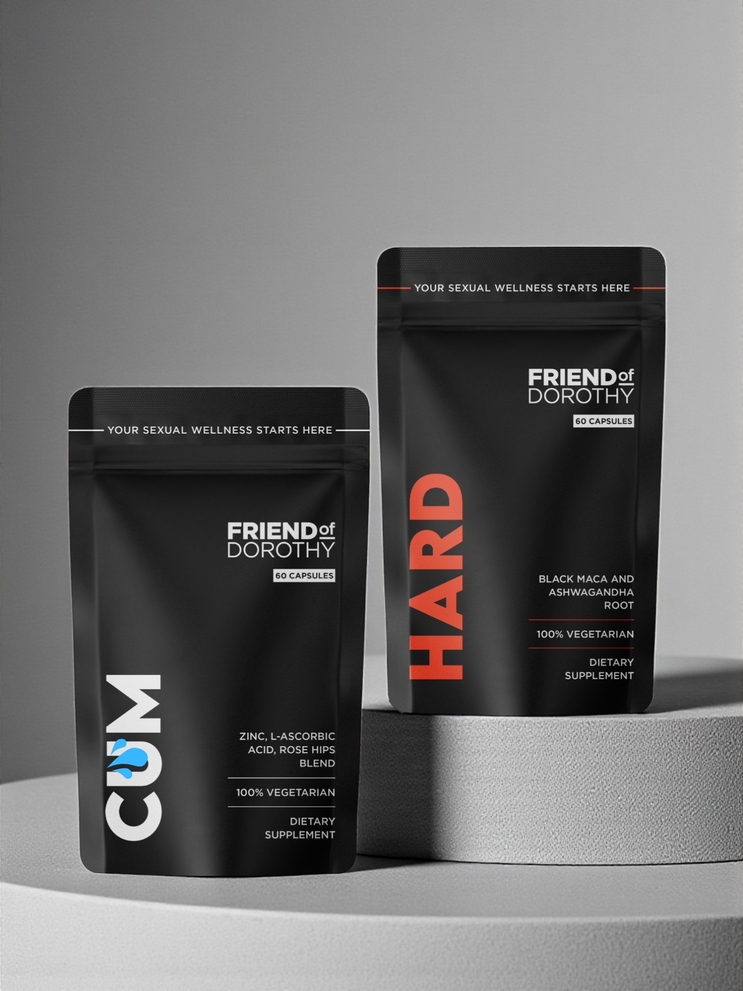 Pack CUM HARD (économisez 10%) - augmentez votre libido et jouissez plus fort
