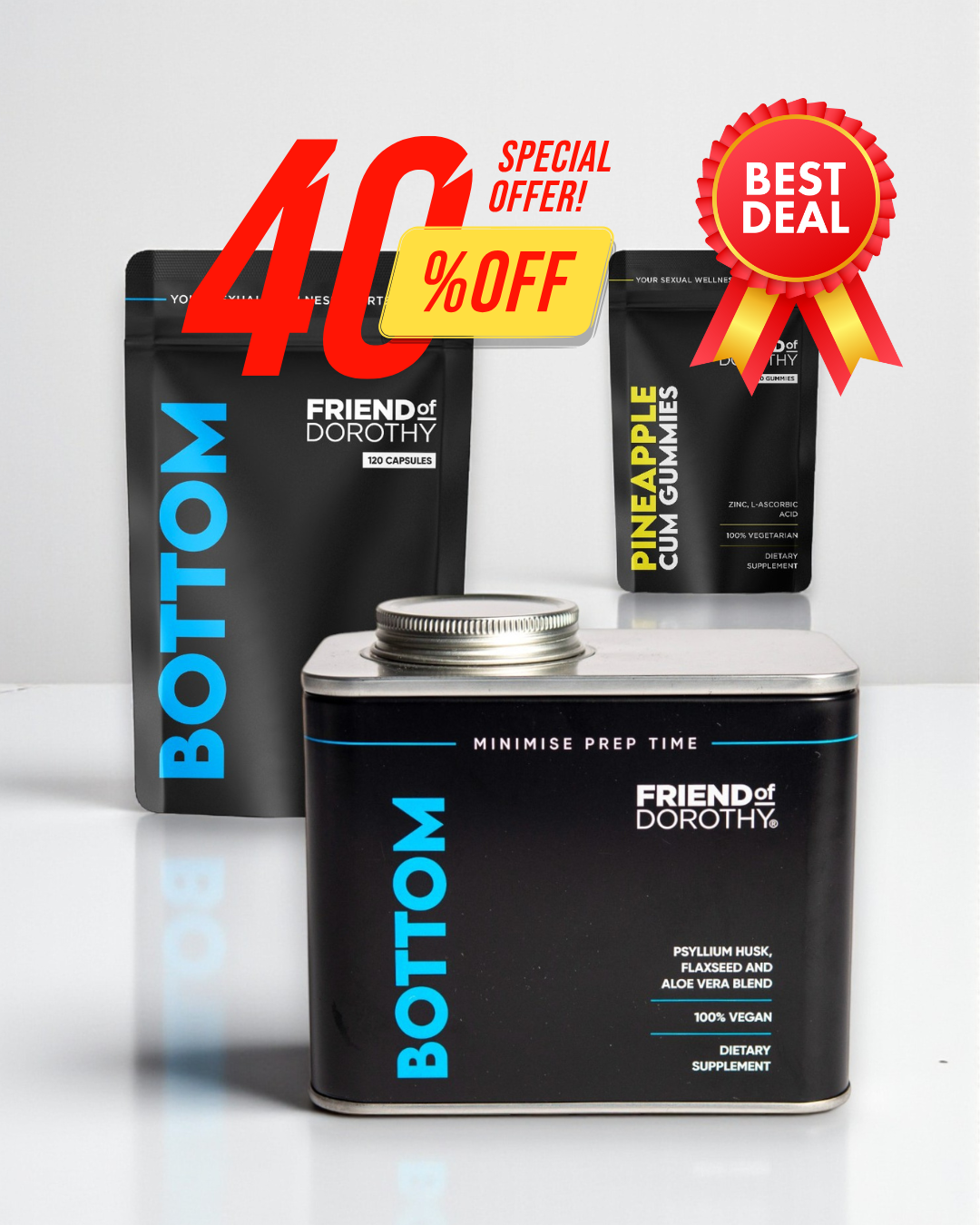 BOTTOM BEST DEAL WITH REFILLABLE CAN AND MINI GUMMIES
