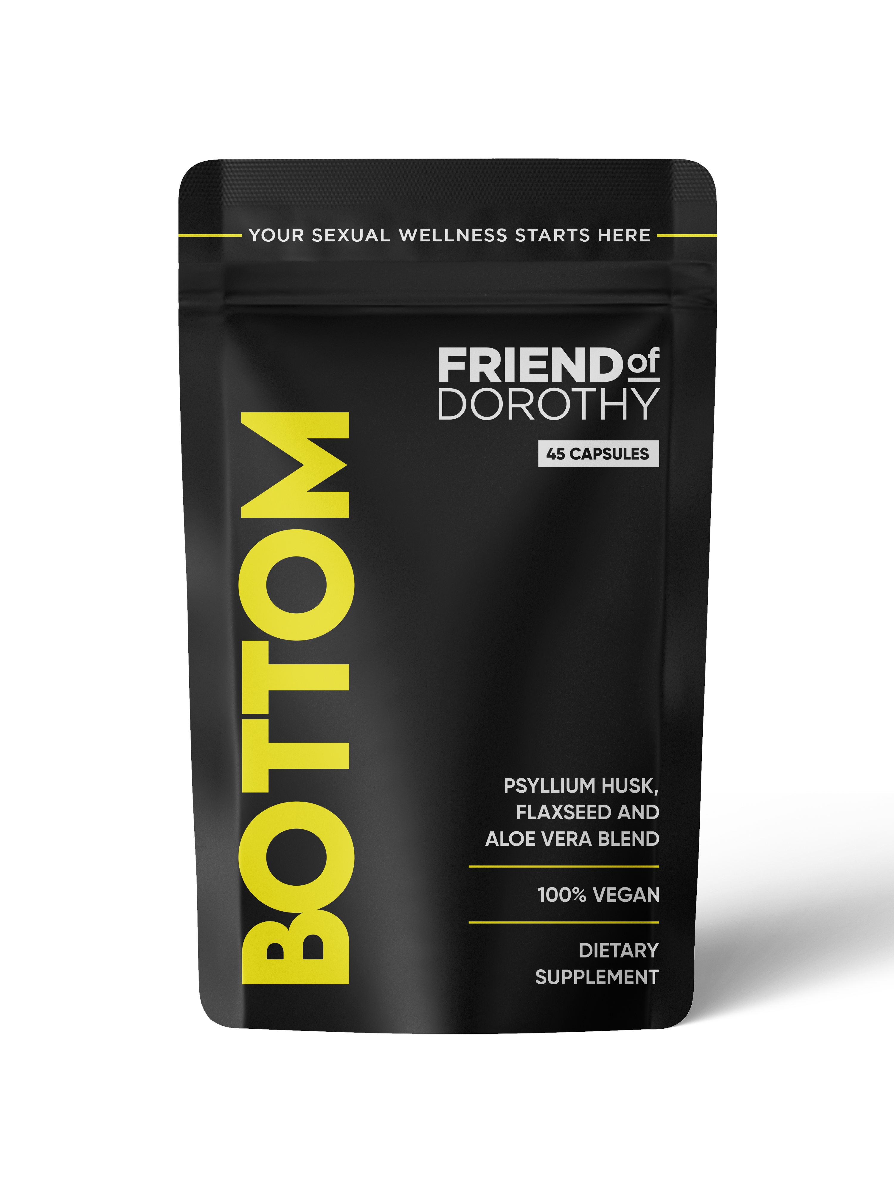 BOTTOM 45 capsules - make douching quick and easy - event-based 10 days supply