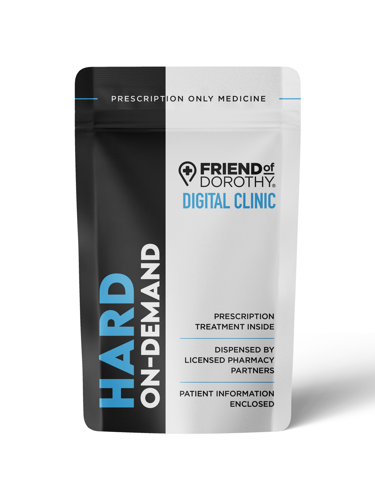 Hard On Demand — Sildenafil · The little blue one