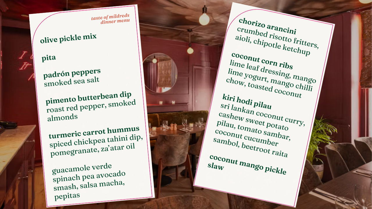 🍽️ Friend of Dorothy x Mildreds Soho