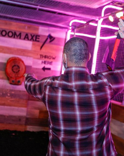 Gay Men Axe Throwing