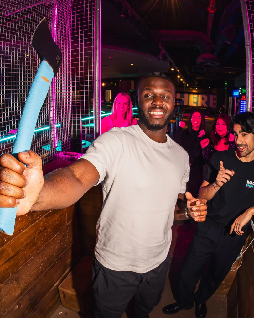 Gay Men Axe Throwing