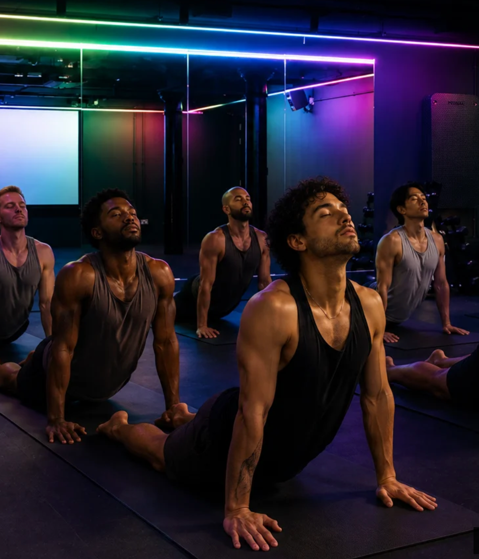 🧘 Gay Men's Yoga Club: Flow to Restore 🧘