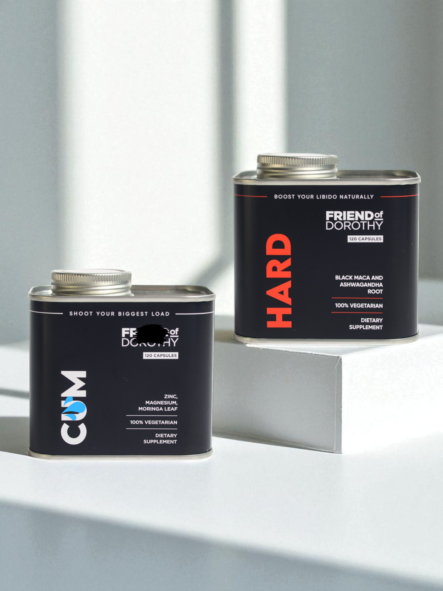 Pack C*M HARD XXL (économisez 25%) - augmentez votre libido et jouissez plus fort