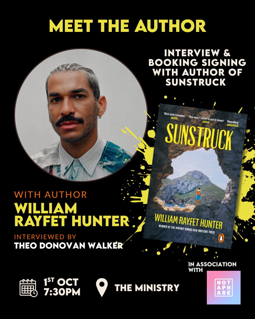 Friend of Dorothy presents: An Evening with William Rayfet Hunter