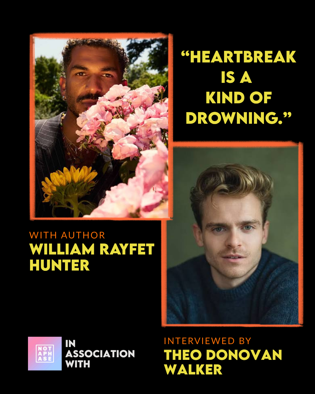 Friend of Dorothy presents: An Evening with William Rayfet Hunter