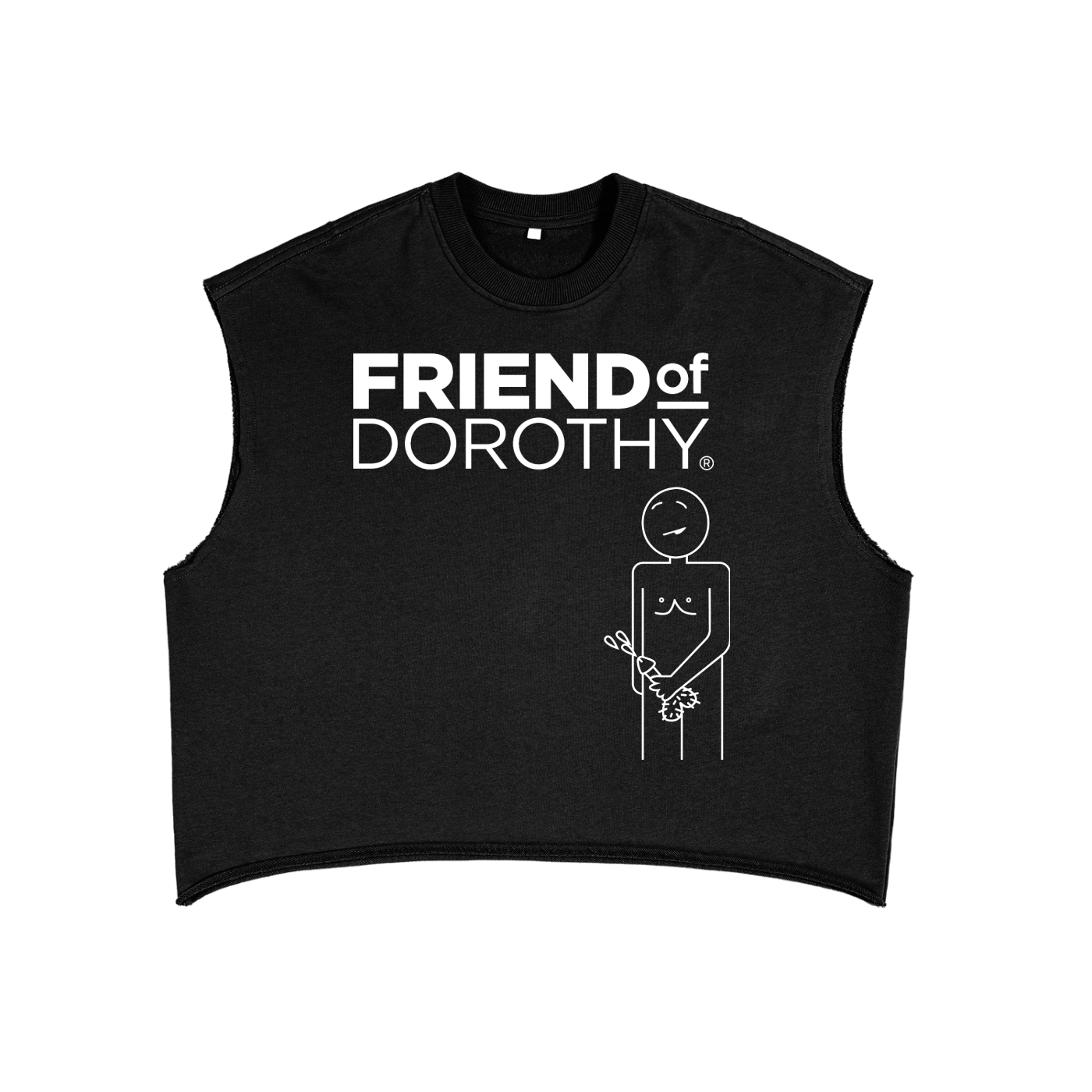 French Terry Boxy Tank Top