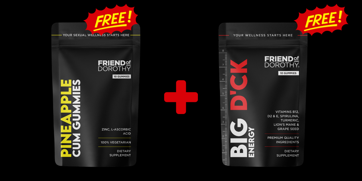 Free trial bundle: Cum Gummies + Big D'ck Energy