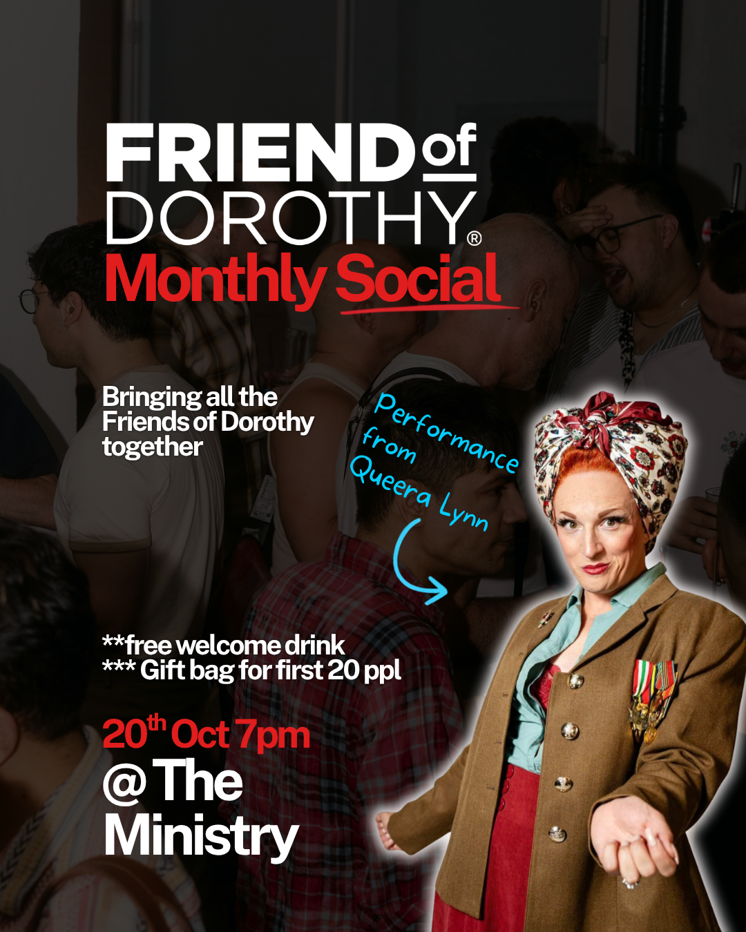 FOD'S FIRST EVER BIG SOCIAL! 🌈