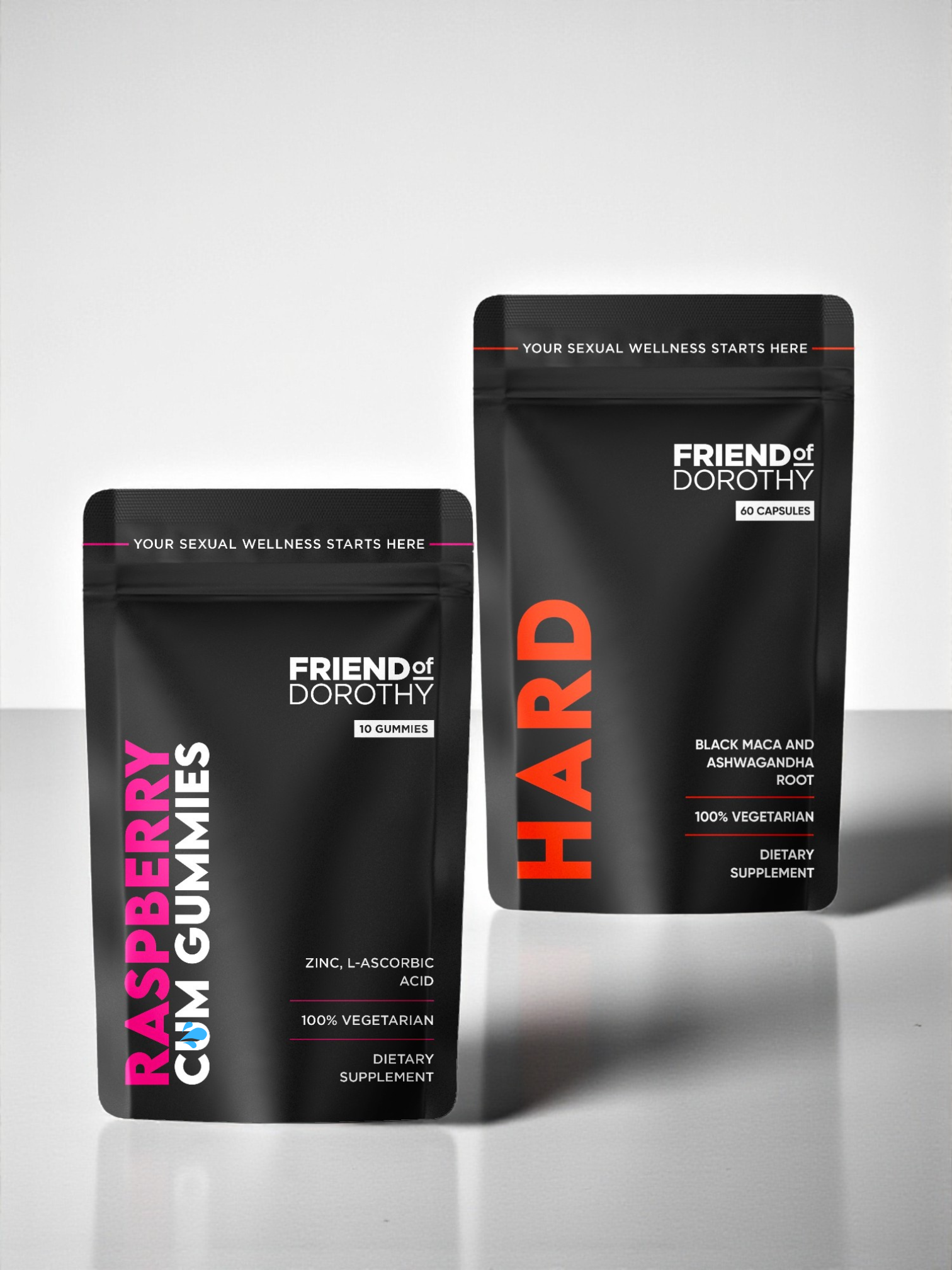 RASPBERRY VOLUME GUMMIES AND PERFORMANCE DUO