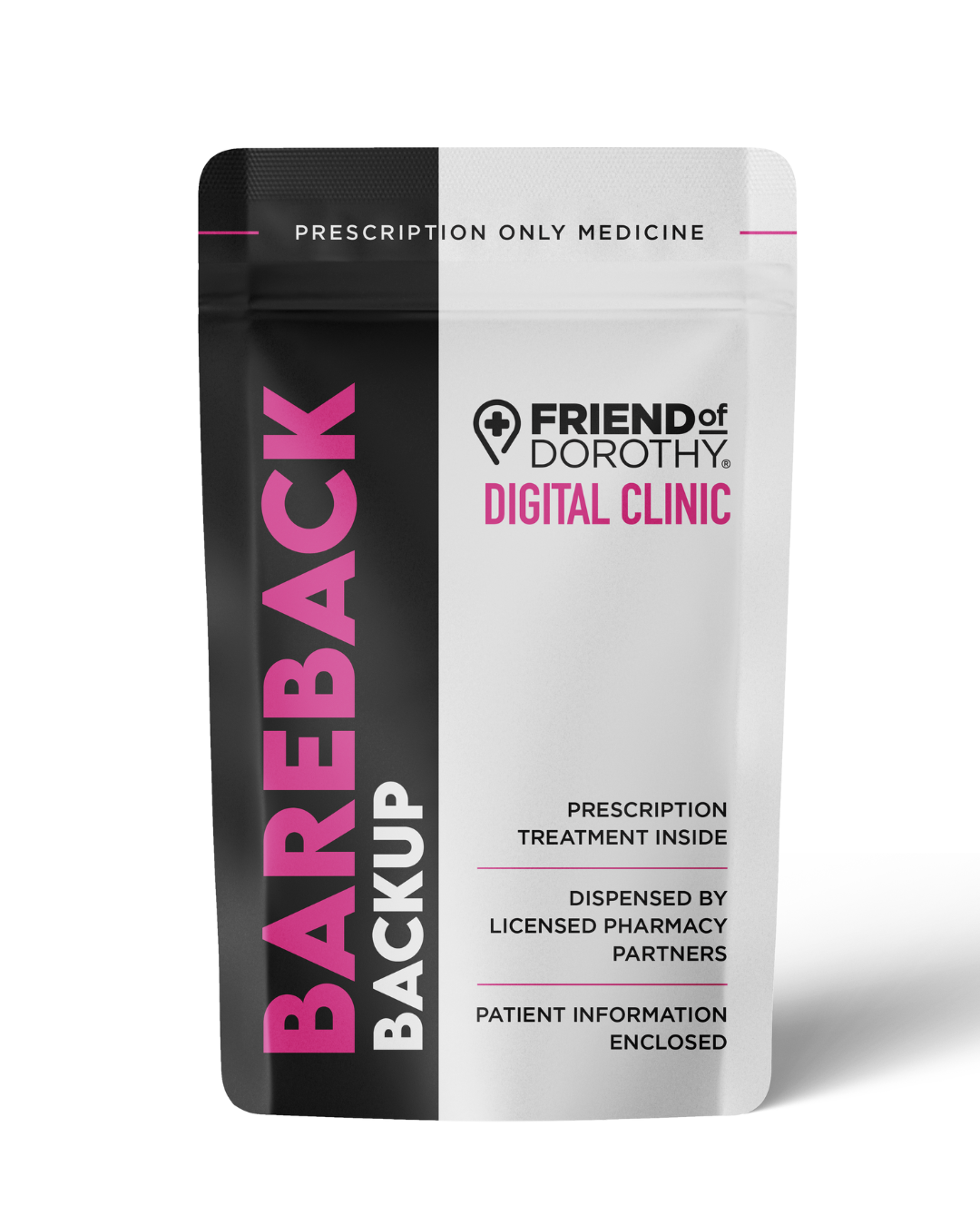 BareBack Backup — Doxycycline · The morning-after for STIs
