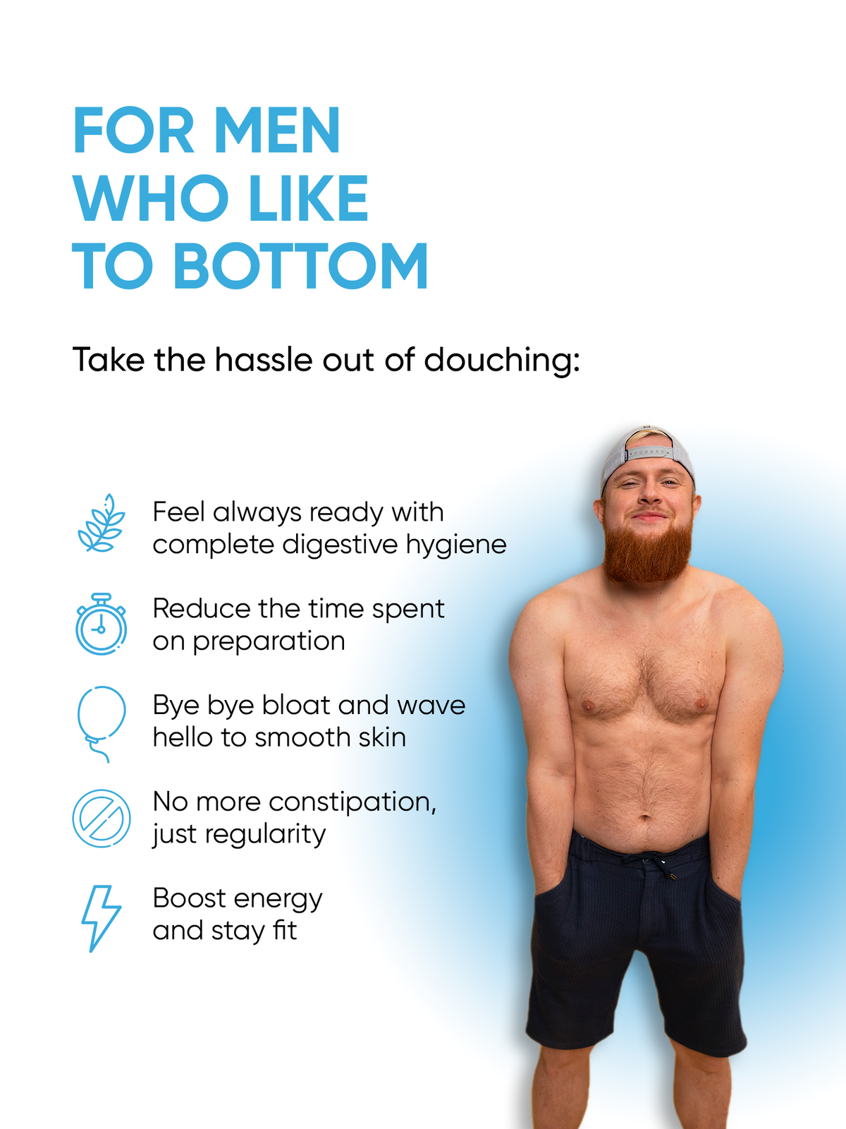 make douching quick and easy — STARTER · 1 MONTH