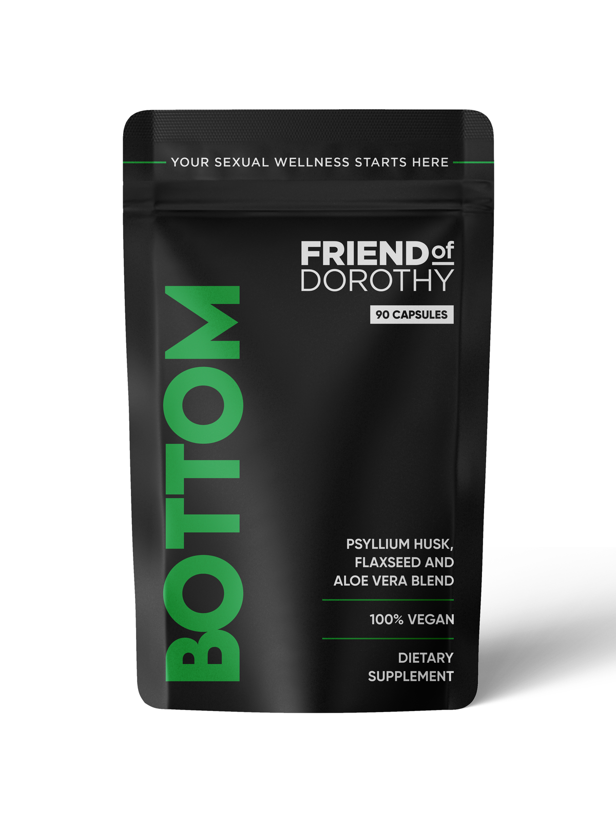 BOTTOM 90 capsules - make douching quick and easy - event-based 21 day