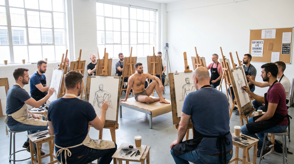 ✏️ Gay Men's Life Drawing Class