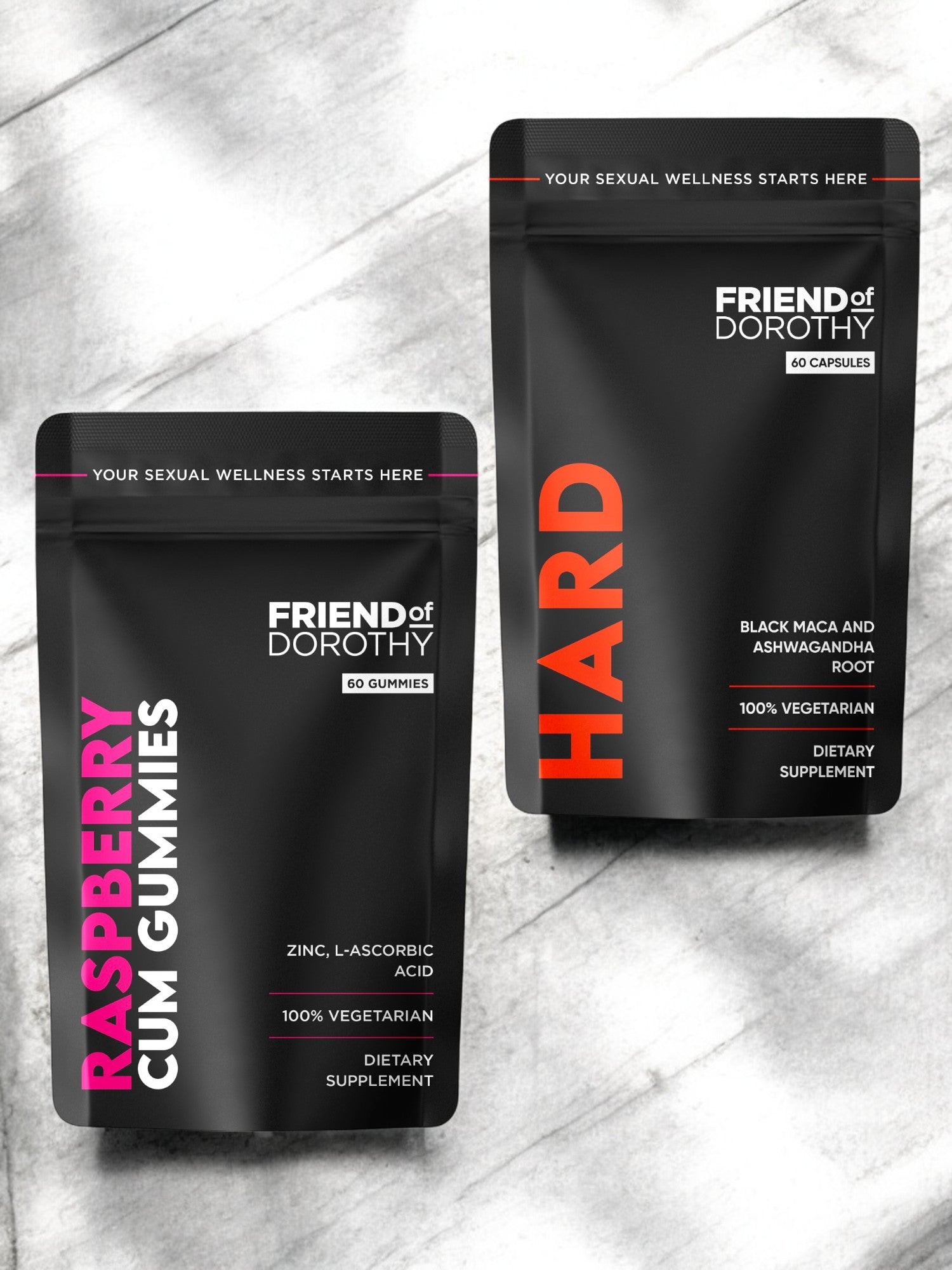 RASPBERRY VOLUME GUMMIES AND PERFORMANCE DUO